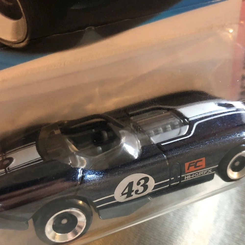 Blue Roadster Toy Car